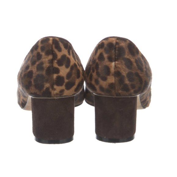 Sarah Flint Perfect Emma Leopard Pump Like New 39 - Picture 2 of 5